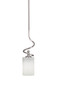 Toltec Lighting - 901-BN-310 - One Light Mini Pendant - Capri - Brushed Nickel