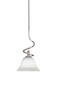 Toltec Lighting - 901-BN-311 - One Light Mini Pendant - Capri - Brushed Nickel
