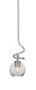Toltec Lighting - 901-BN-4102 - One Light Mini Pendant - Capri - Brushed Nickel
