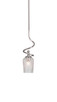Toltec Lighting - 901-BN-4250 - One Light Mini Pendant - Capri - Brushed Nickel