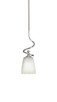 Toltec Lighting - 901-BN-460 - One Light Mini Pendant - Capri - Brushed Nickel