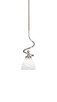 Toltec Lighting - 901-BN-4761 - One Light Mini Pendant - Capri - Brushed Nickel