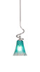 Toltec Lighting - 901-BN-725 - One Light Mini Pendant - Capri - Brushed Nickel