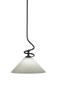 Toltec Lighting - 901-MB-316 - One Light Mini Pendant - Capri - Matte Black