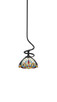 Toltec Lighting - 901-MB-9369 - One Light Mini Pendant - Capri - Matte Black