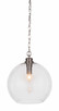 Toltec Lighting - 90-BN-4390 - One Light Pendant - Kimbro - Brushed Nickel