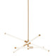 AFX Lighting - RSKP30L30D1SB - LED Pendant - Rusnak - Satin Brass