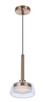 Craftmade - 55190-SB-LED - LED Pendant - Centric - Satin Brass