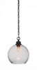 Toltec Lighting - 92-MB-4352 - One Light Pendant - Kimbro - Matte Black
