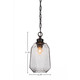 Rocklin One Light Pendant (92-MB-4462)