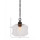 Rocklin One Light Pendant (92-MB-4490)