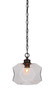 Toltec Lighting - 92-MB-4492 - One Light Pendant - Rocklin - Brushed Nickel