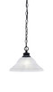 Toltec Lighting - 92-MB-5931 - One Light Pendant - Chain - Matte Black