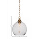Kimbro One Light Pendant (92-NAB-4352)