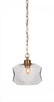 Toltec Lighting - 92-NAB-4492 - One Light Pendant - Rocklin - New Age Brass