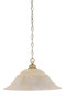 Toltec Lighting - 92-NAB-53813 - One Light Pendant - Chain - New Age Brass