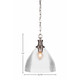 Carina One Light Pendant (96-BN-4630)