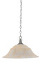 Toltec Lighting - 96-BN-53813 - One Light Pendant - Chain - Brushed Nickel