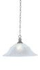 Toltec Lighting - 96-BN-53815 - One Light Pendant - Chain - Brushed Nickel