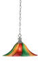 Toltec Lighting - 96-BN-767 - One Light Pendant - Chain - Brushed Nickel