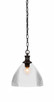 Toltec Lighting - 96-MB-4630 - One Light Pendant - Carina - Matte Black