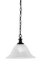 Toltec Lighting - 96-MB-5831 - One Light Pendant - Chain - Matte Black