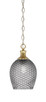 Toltec Lighting - 96-NAB-4902 - One Light Pendant - Zola - New Age Brass