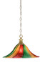Toltec Lighting - 96-NAB-767 - One Light Pendant - Chain - New Age Brass