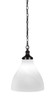 Toltec Lighting - 99-MB-4721 - One Light Pendant - Juno - Matte Black