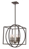 Trans Globe Imports - 11186 BN-BK - Mid. Chandeliers - Candle