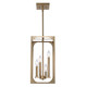 Trans Globe Imports - 11714 AG - Four Light Pendant - Ruby Ridge - Antique Gold