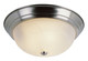 Trans Globe Imports - 13619 BN - Three Light Flushmount - Browns - Brushed Nickel