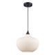 Trans Globe Imports - 16181 BK - One Light Pendant - Aristo - Black Trans Globe Imports - 16181 BK - One Light Pendant - Aristo - Black