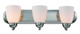 Trans Globe Imports - 3503-1 BN - Three Light Vanity Bar - Clayton - Brushed Nickel Trans Globe Imports - 3503-1 BN - Three Light Vanity Bar - Clayton - Brushed Nickel