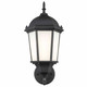 Trans Globe Imports - 4095 BK-FR - One Light Outdoor Wall Mount - Black