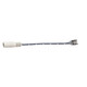 Nora Lighting - NATLCB-708/BC - Power Cord w/Power Line Connector - Cob Tape Accessory - White