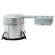 Nora Lighting - NHRIC-527QAT - 5 Line Voltage Ic At Remodel Shallow Housing - Rec Inc 5 Housing