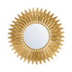 Crystorama - BRH-M524-GA - Mirror - Broche - Antique Gold