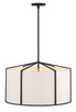 Carlyn Six Light Pendant (CAR-9206-BK)