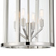 Devon Four Light Semi Flush Mount (DEV-B8004-PN_CEILING)