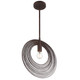 Doral One Light Pendant (DOR-B7701-FB)