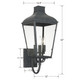 Dumont Three Light Outdoor Wall Sconce (DUM-9802-GE)
