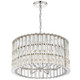 Elliot Six Light Chandelier (ELL-B3006-PN)