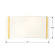 Fulton Two Light Wall Sconce (FUL-902-GA) Fulton Two Light Wall Sconce (FUL-902-GA)