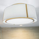 Fulton Three Light Semi Flush Mount (FUL-905-GA)