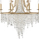 Gabrielle 12 Light Chandelier (GAB-B7312-GA)