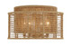 Jayna Four Light Flush Mount (JAY-A5000-BS)
