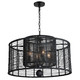 Crystorama - JAY-A5004-MK - Four Light Chandelier - Jayna - Matte Black