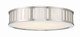 Crystorama - KEN-8305-PN - Four Light Flush Mount - Kendal - Polished Nickel