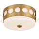 Kirby Two Light Flush Mount (KIR-B8100-VG)